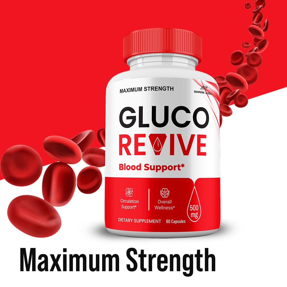 Shark Labs Gluco Revive 60 Capsules