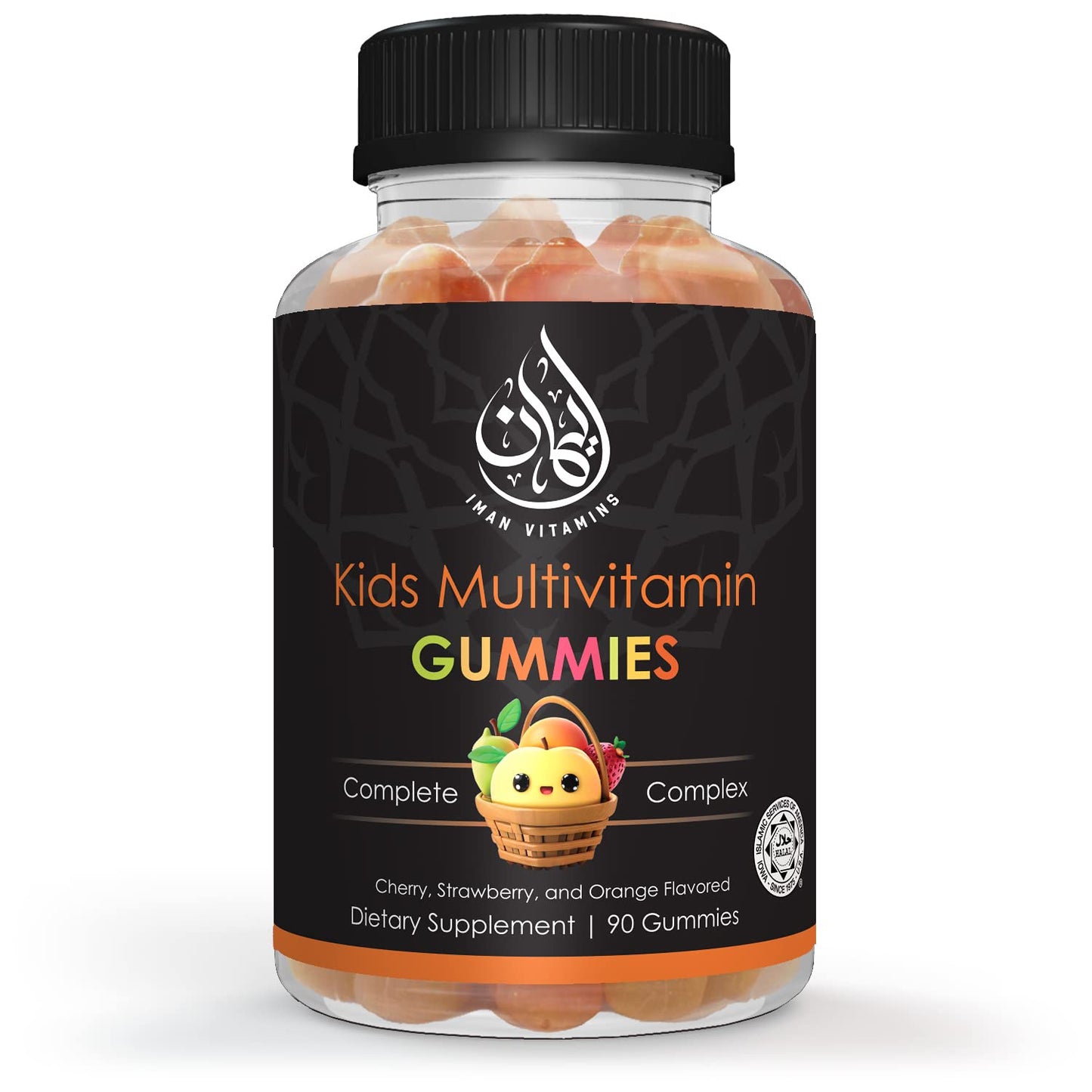 Iman Vitamins Halal Kids Multivitamin Gummies 90 Count