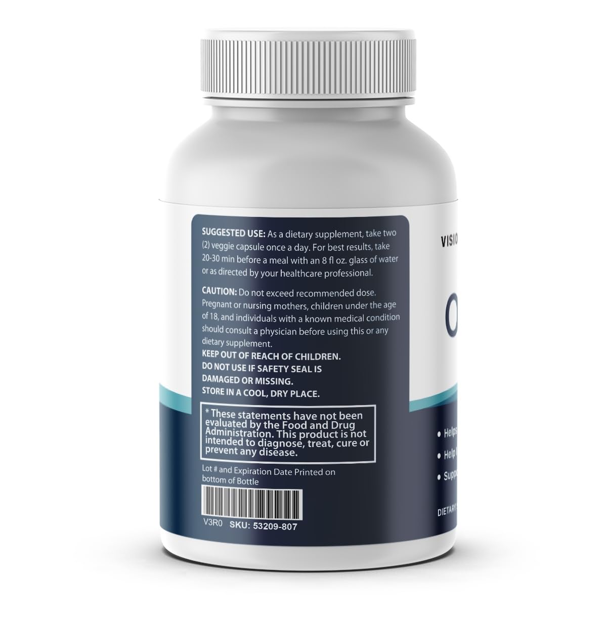 Fitness InspireWays Optivell Eye Pills Capsule, 60 Count