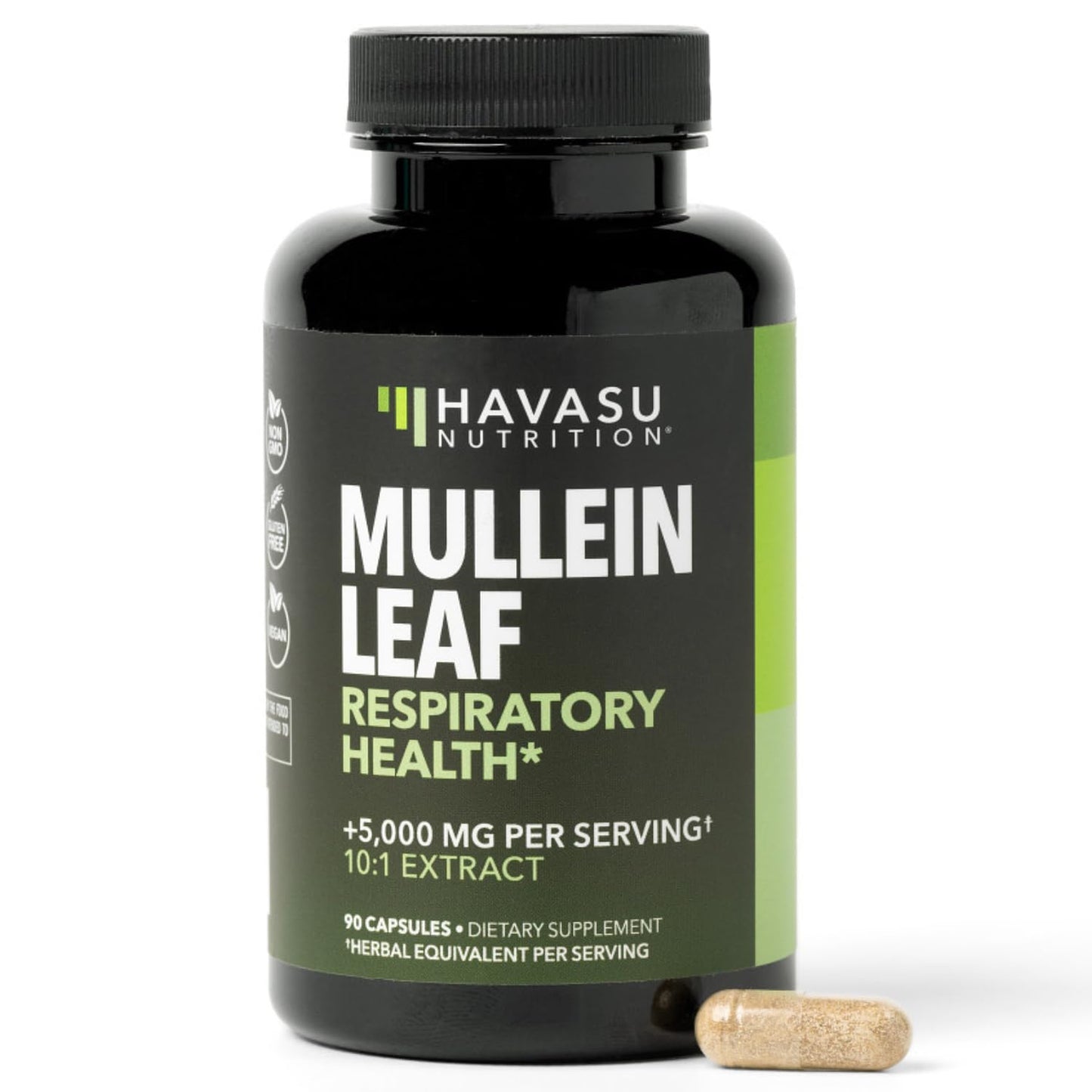 HAVASU NUTRITION Mullein Extract 500mg Capsules, 90 Count