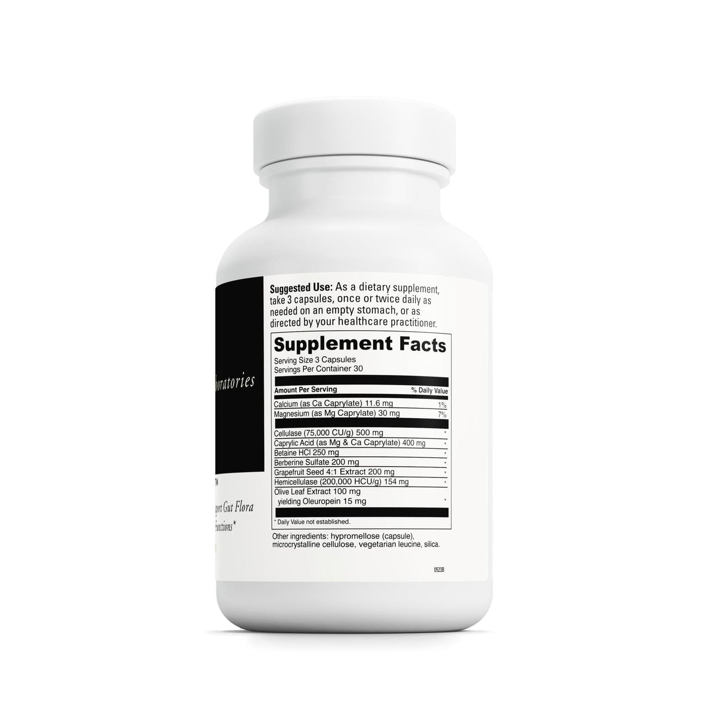 DAVINCI Candid-Away Digestive Gut Health Support, Immune System Support with Digestive Enzymes, Calcium, Magnesium & More*, Capsules, 90
