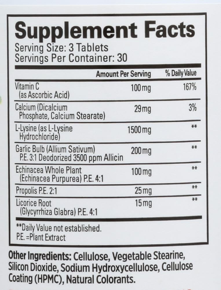 Quantum Health Super Lysine Plus 90 Tablets