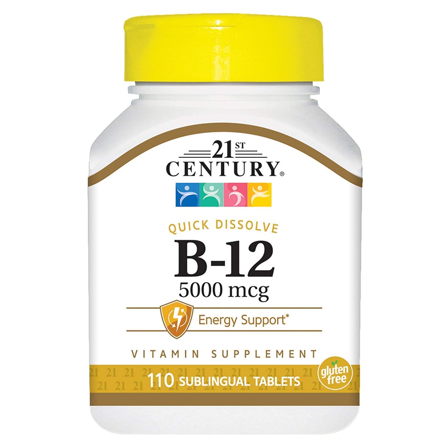 21st Century B-12 5000 mcg Sublingual Tablets, 660 Count
