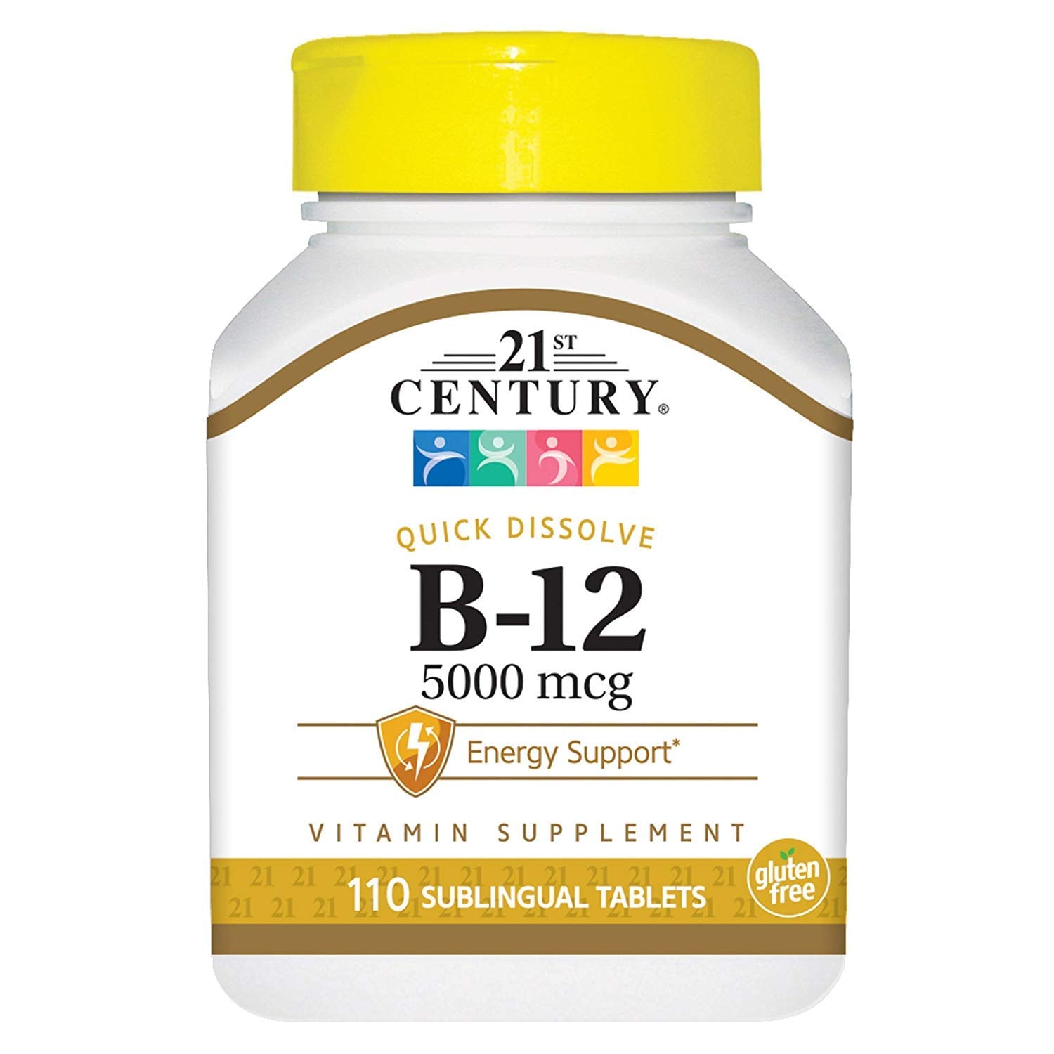 21st Century B-12 5000 mcg Sublingual Tablets, 660 Count