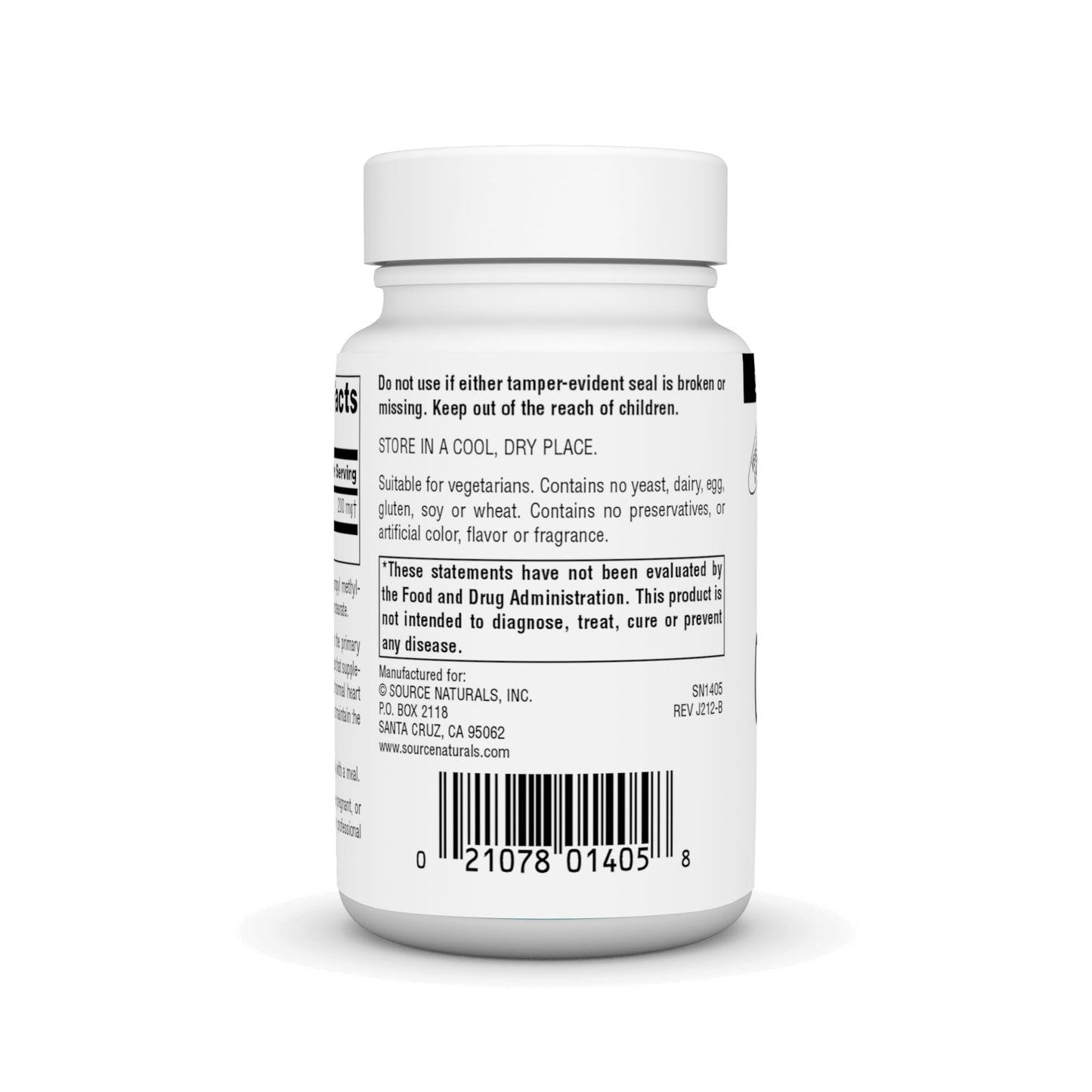 Source Naturals Coenzyme Q10 200 mg Capsule, 30 Count