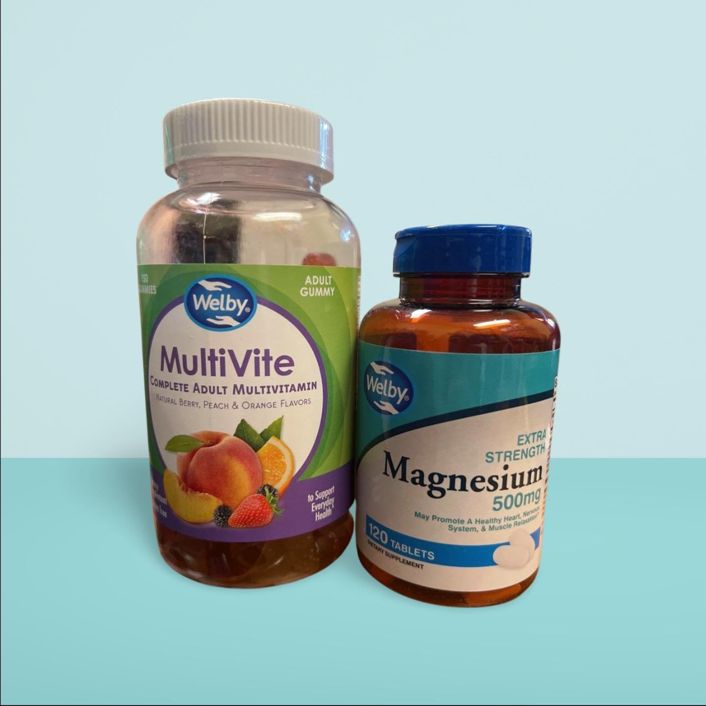 Generic Multivitamin Gummies with Magnesium, 150 Gummies