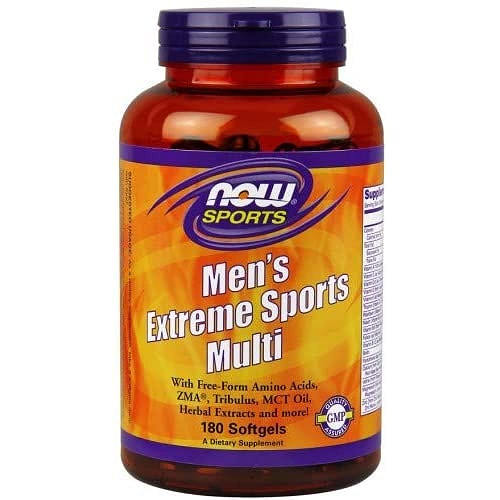 NOW Foods Men's Extreme Sports Multi Softgels 180 Count
