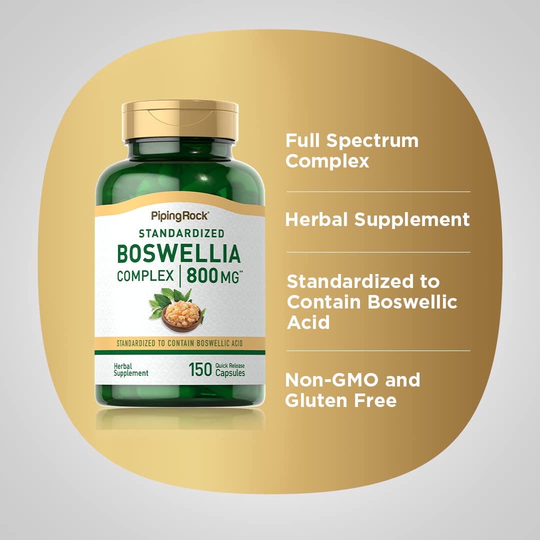 Piping Rock Boswellia Serrata Extract Capsules 150 Count