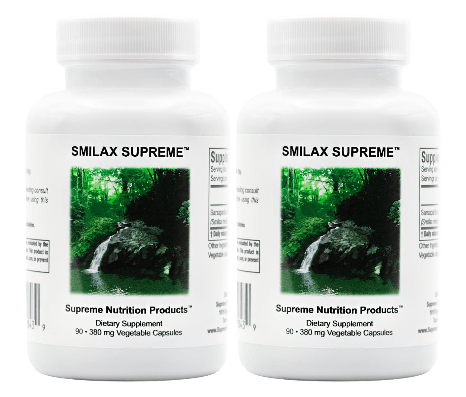 Supreme Nutrition Products Smilax Supreme 90 Pure Sarsaparilla Vegetarian Capsules, 180 Count