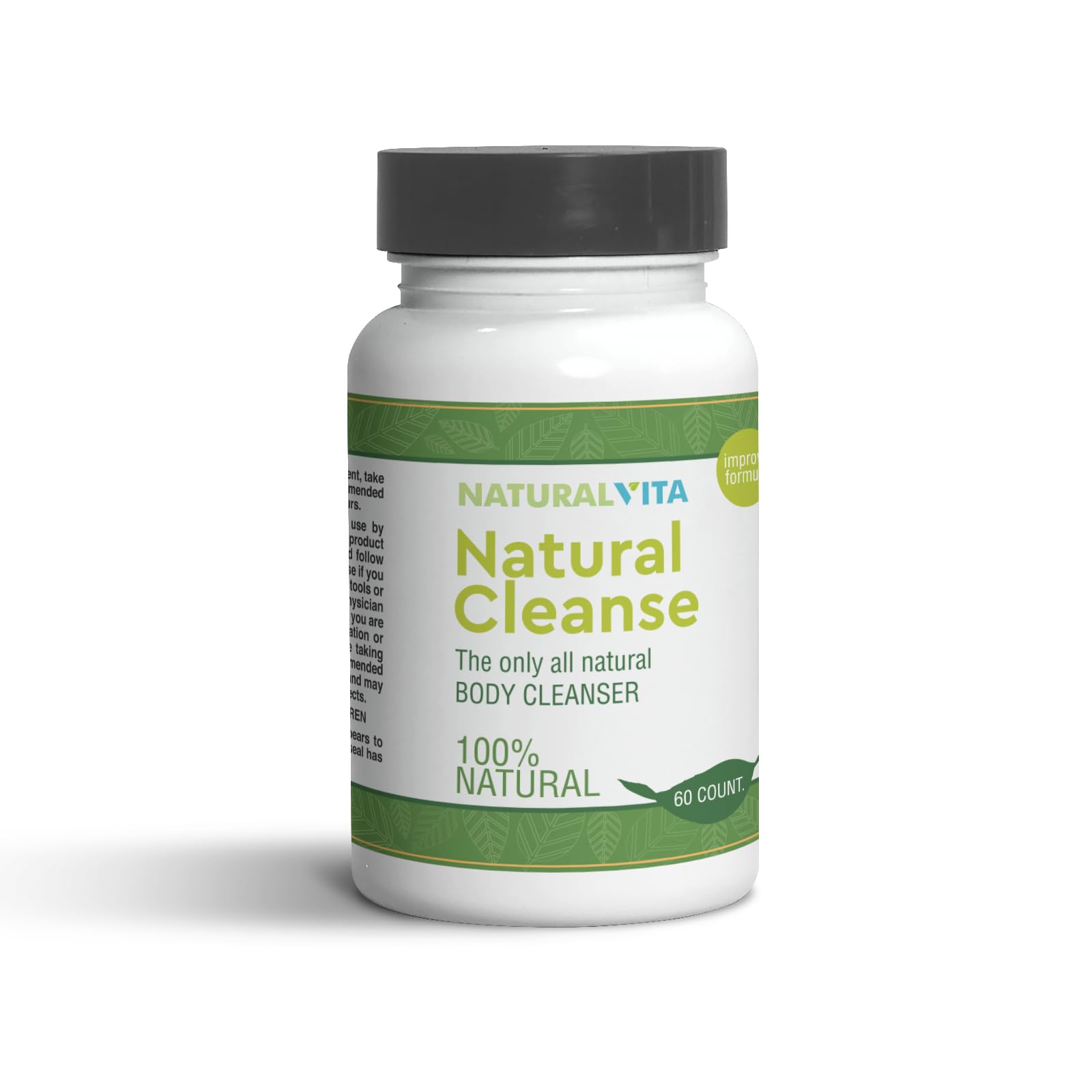 Generic Natural Vita Natural Cleanse Colon Supplement All Body Cleanser with Proprietary Blend Capsule, 60 Count