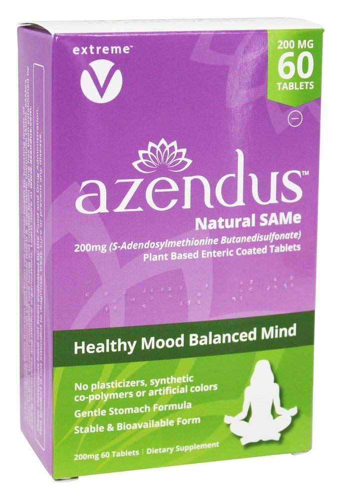 extreme V, LLC Azendus SAM-e Mood Support 200mg Tablet, 60 Count