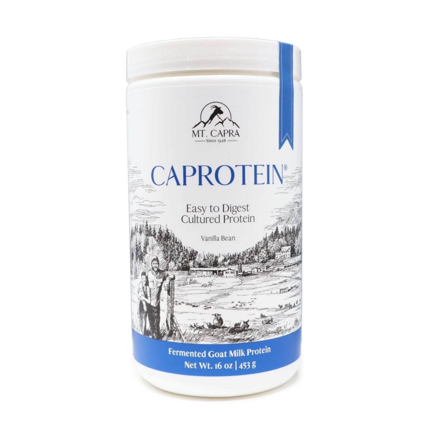 Mt. Capra Clean Whey Protein and Caprotein Powder, 32