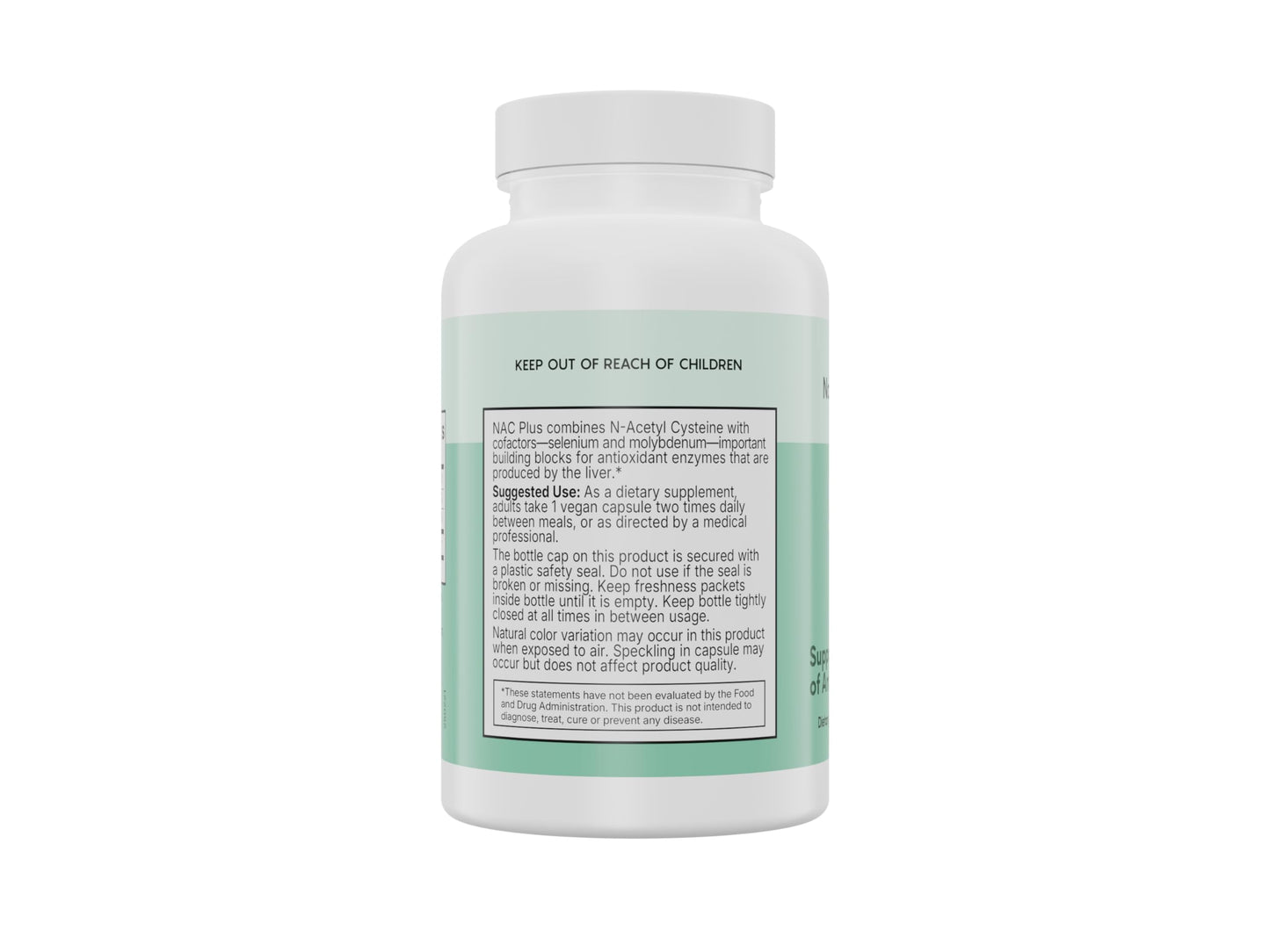 Natural Wellness NAC Plus 600mg Capsule, 60 Capsules