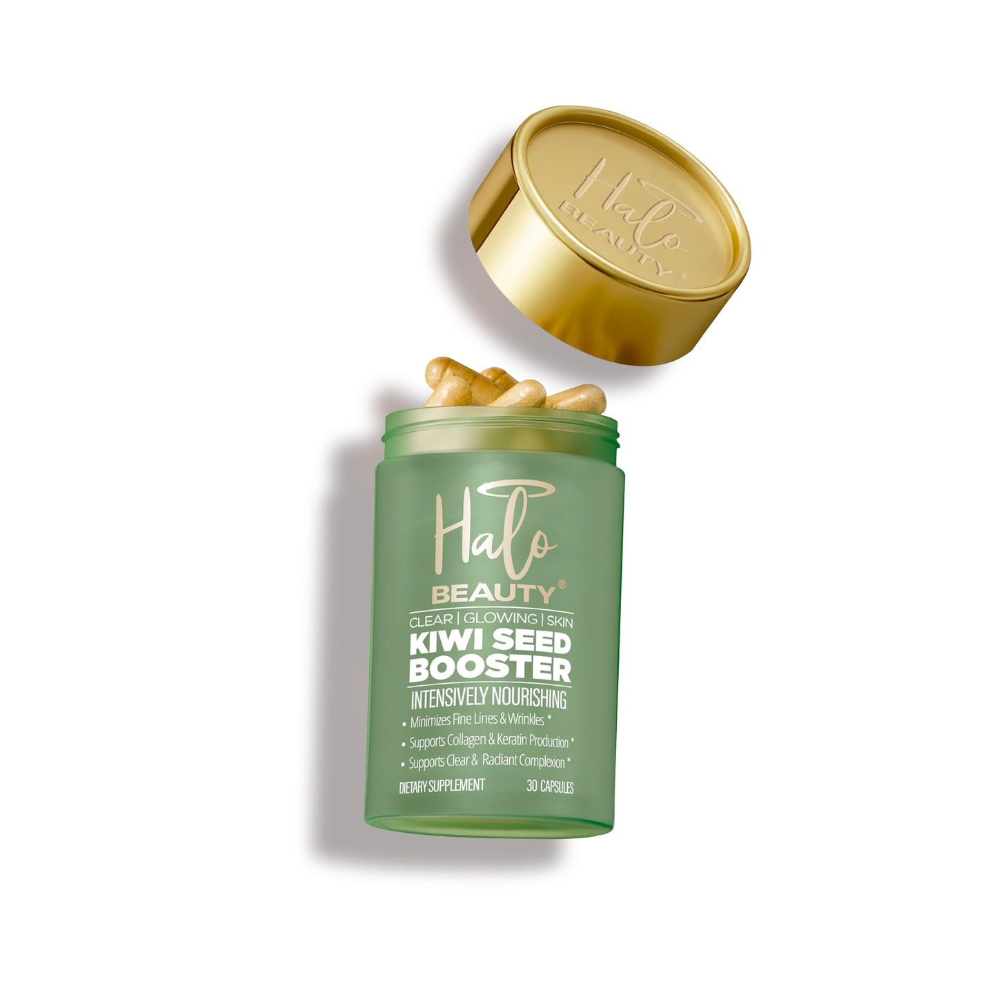 Halo Beauty Kiwi Seed Booster Skin Supplement Capsule 30 Count