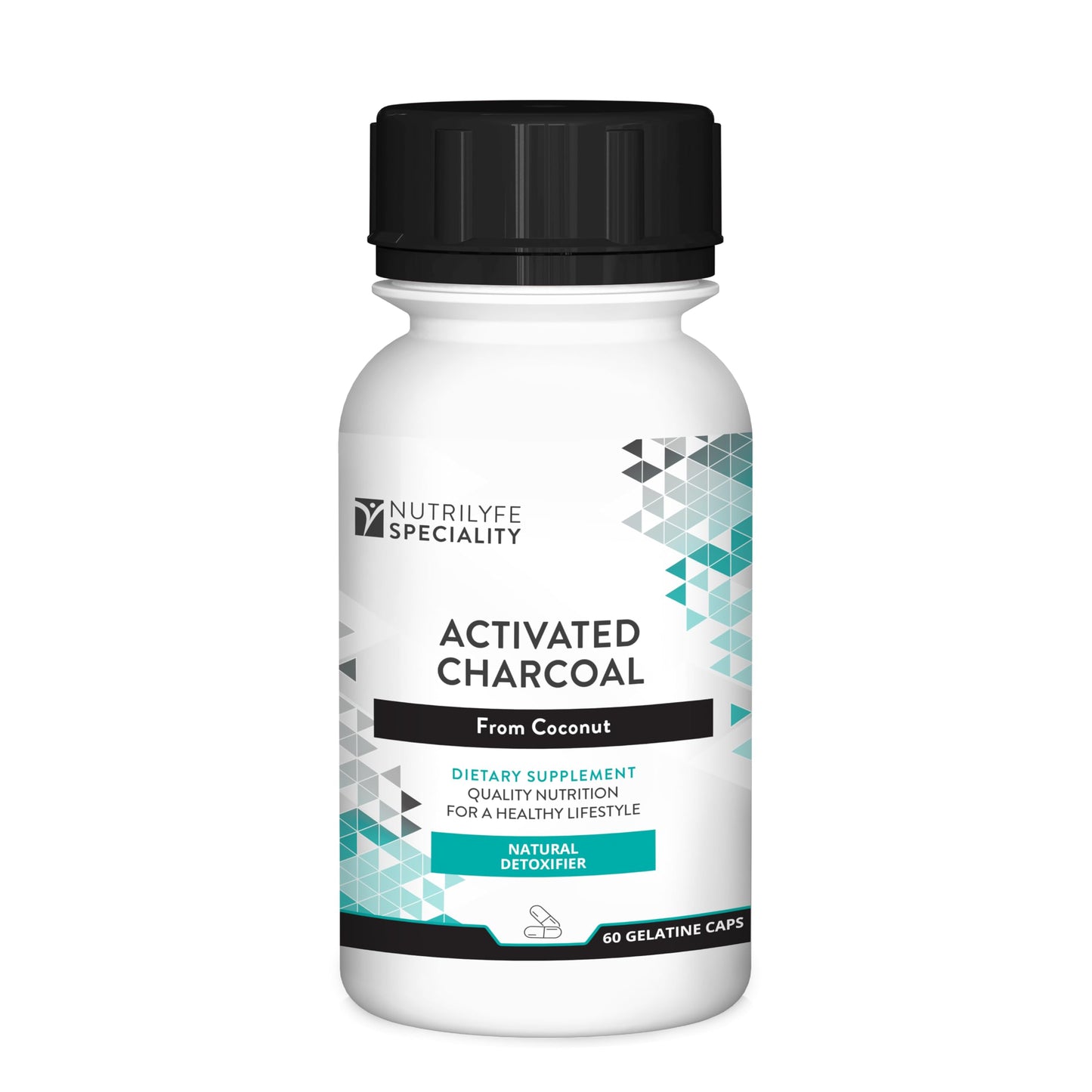Nutriherb Activated Charcoal Capsules 60