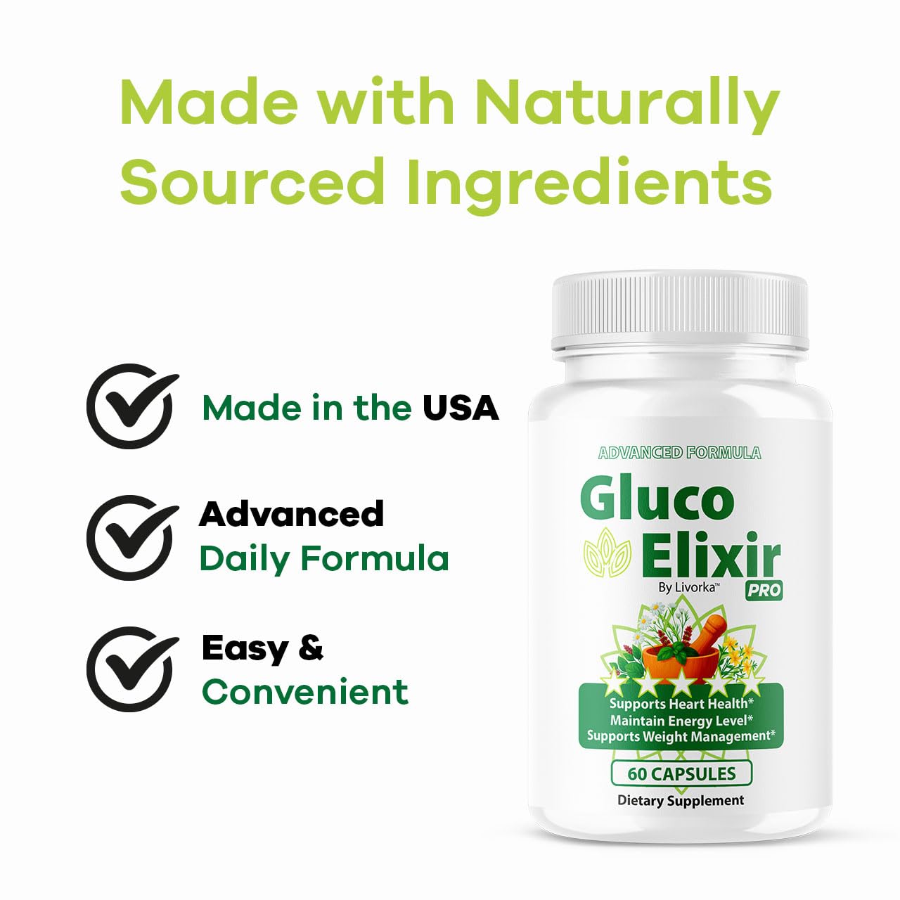 pharmagetics GlucoElixir Pro Capsules 300 Capsules