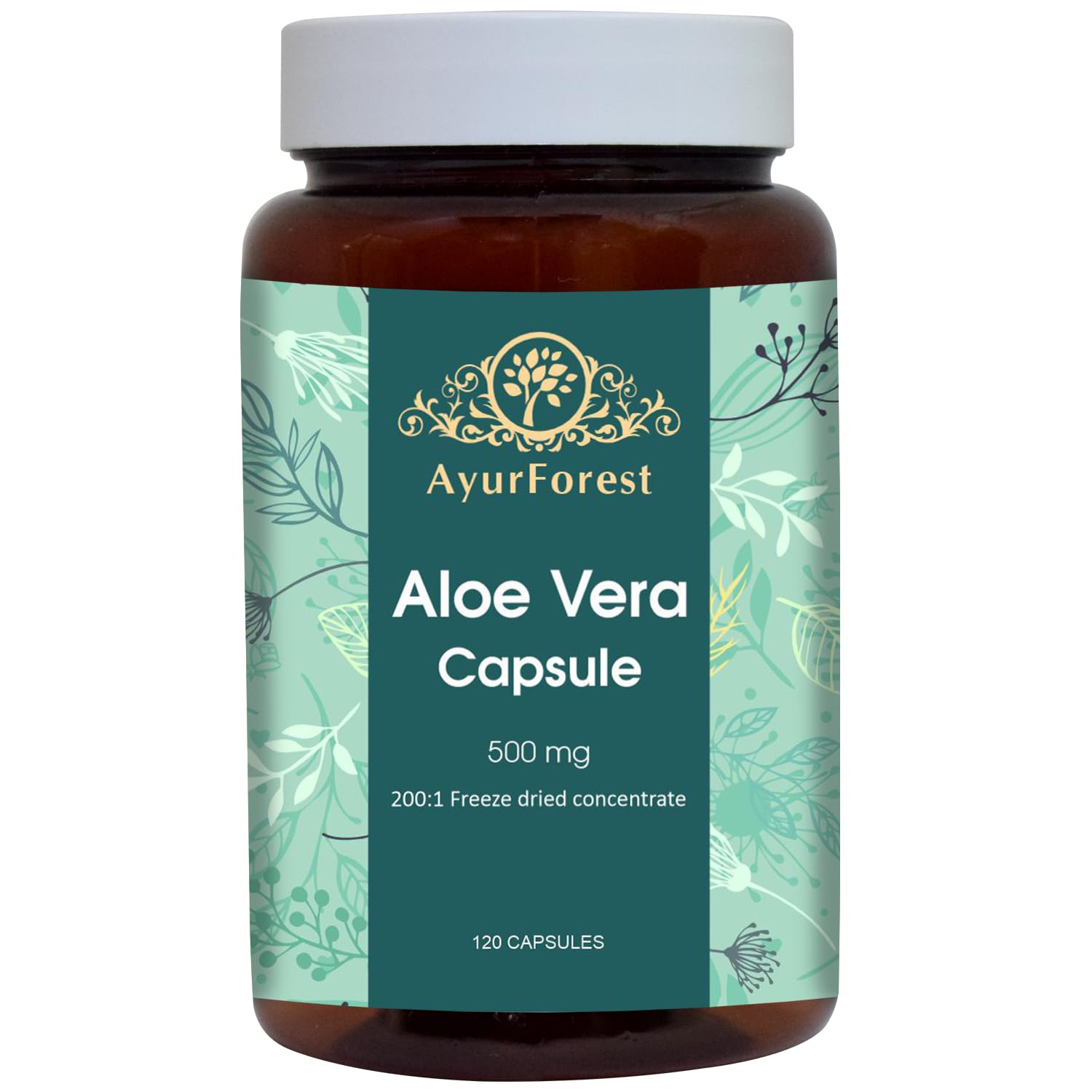 AYURFOREST Aloe Vera Capsules 120