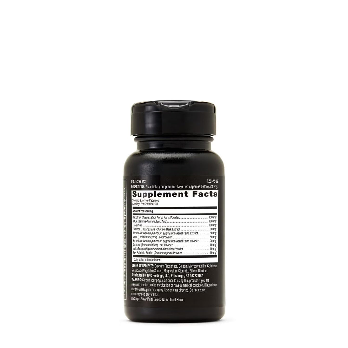 GNC Men's Staminol Daily Male Performance Formula Capsule 60 Count