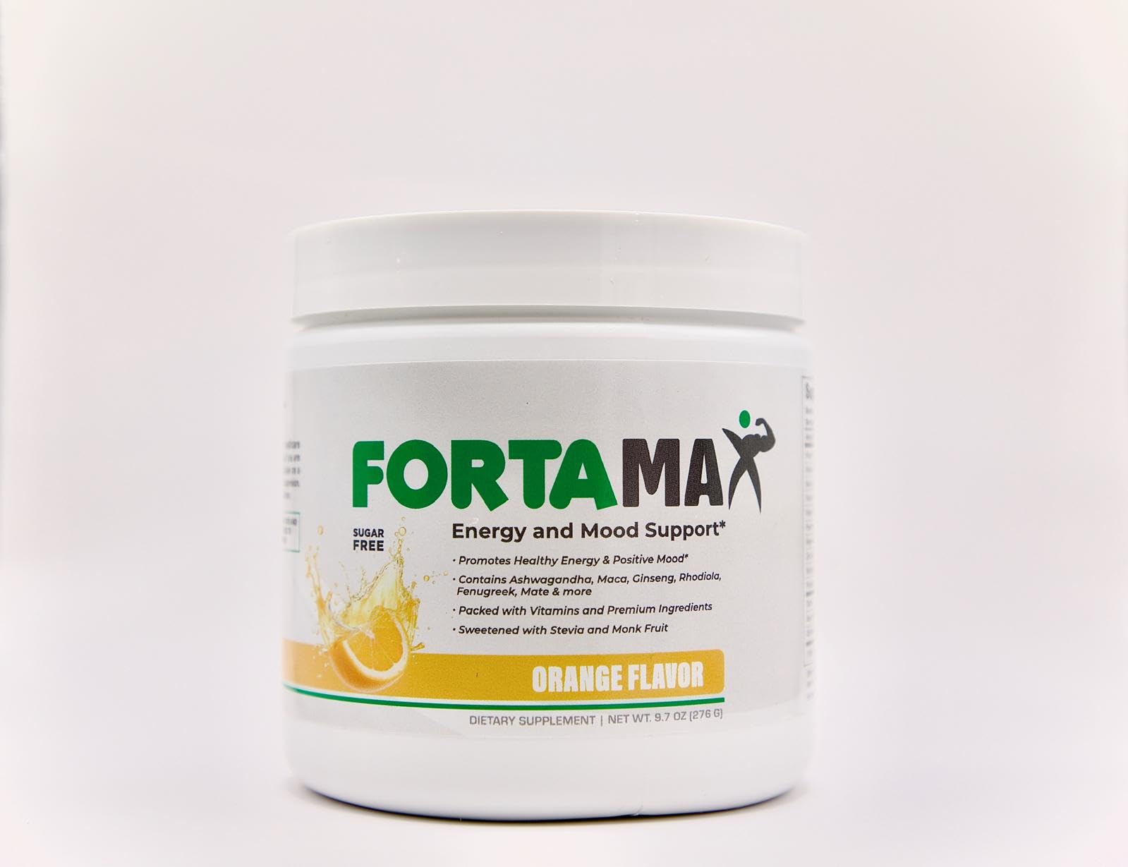 FortaMax Energy and Mood Support Powder, 9.7 Ounces