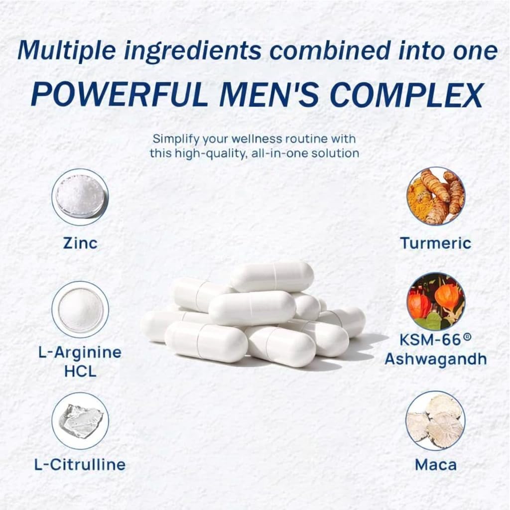 UNIKEM Boostiva NAD+ Supplements for Men Capsules, 60 Count