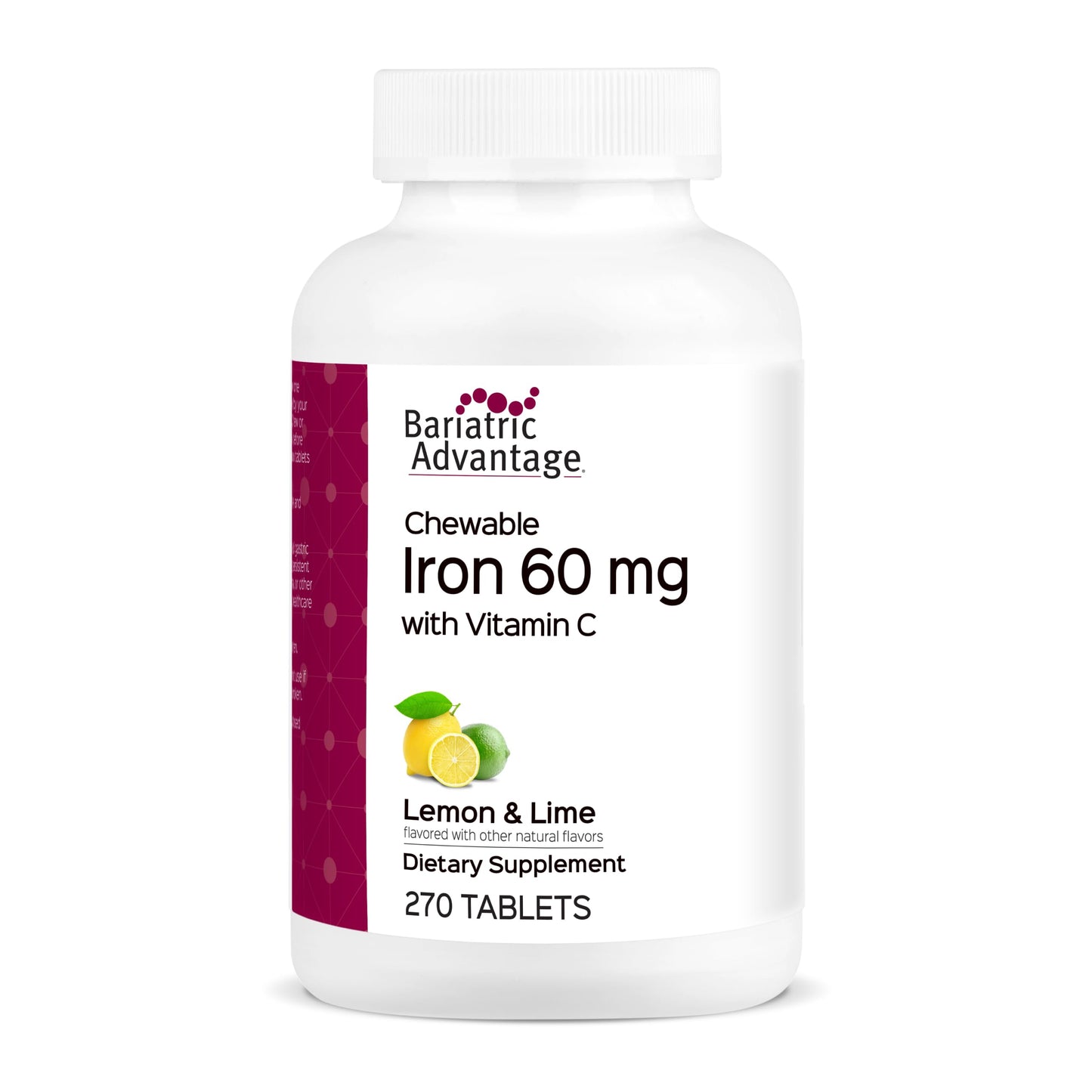 Bariatric Advantage Carbonyl Iron 60 mg Tablet, 270 Count