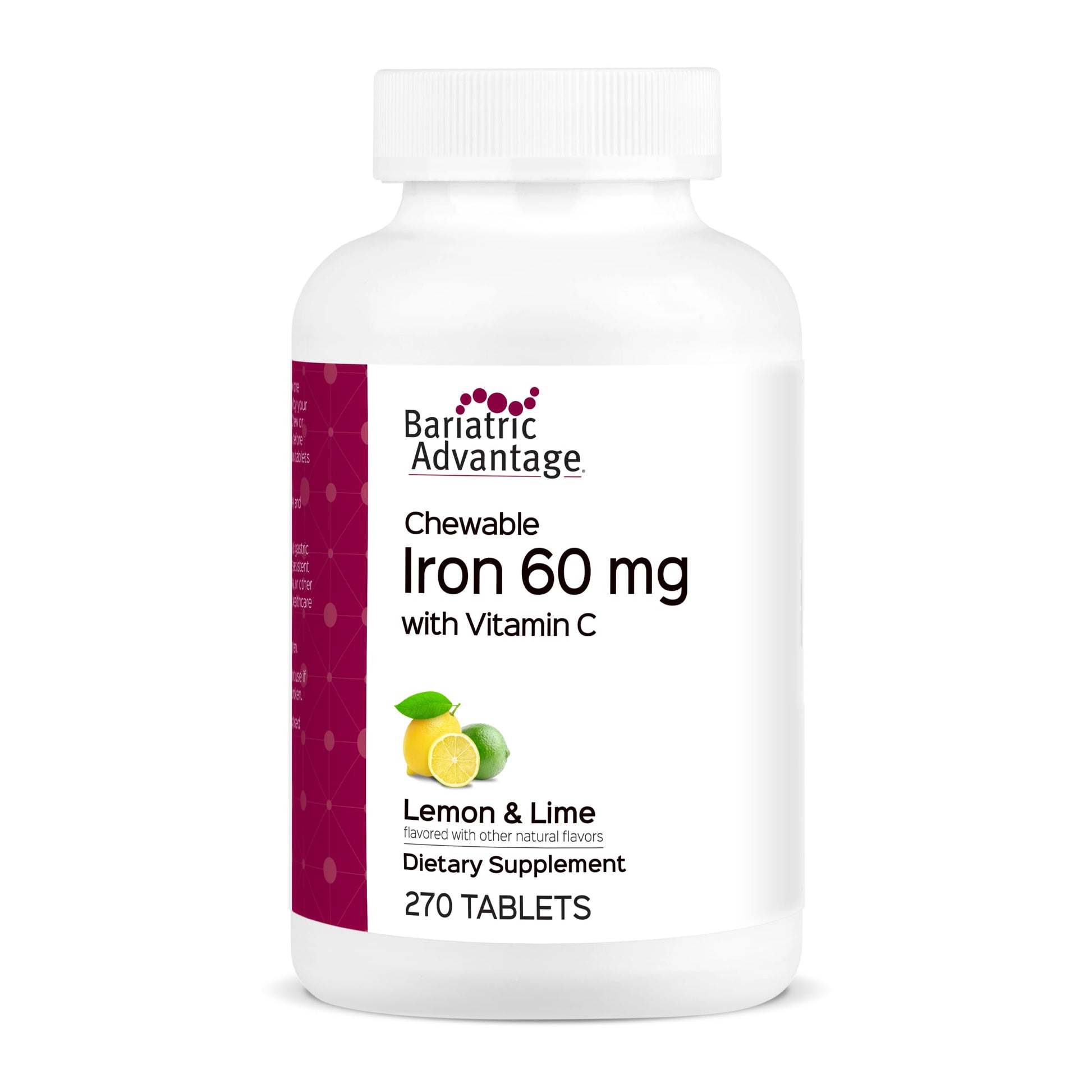 Bariatric Advantage Carbonyl Iron 60 mg Tablet, 270 Count
