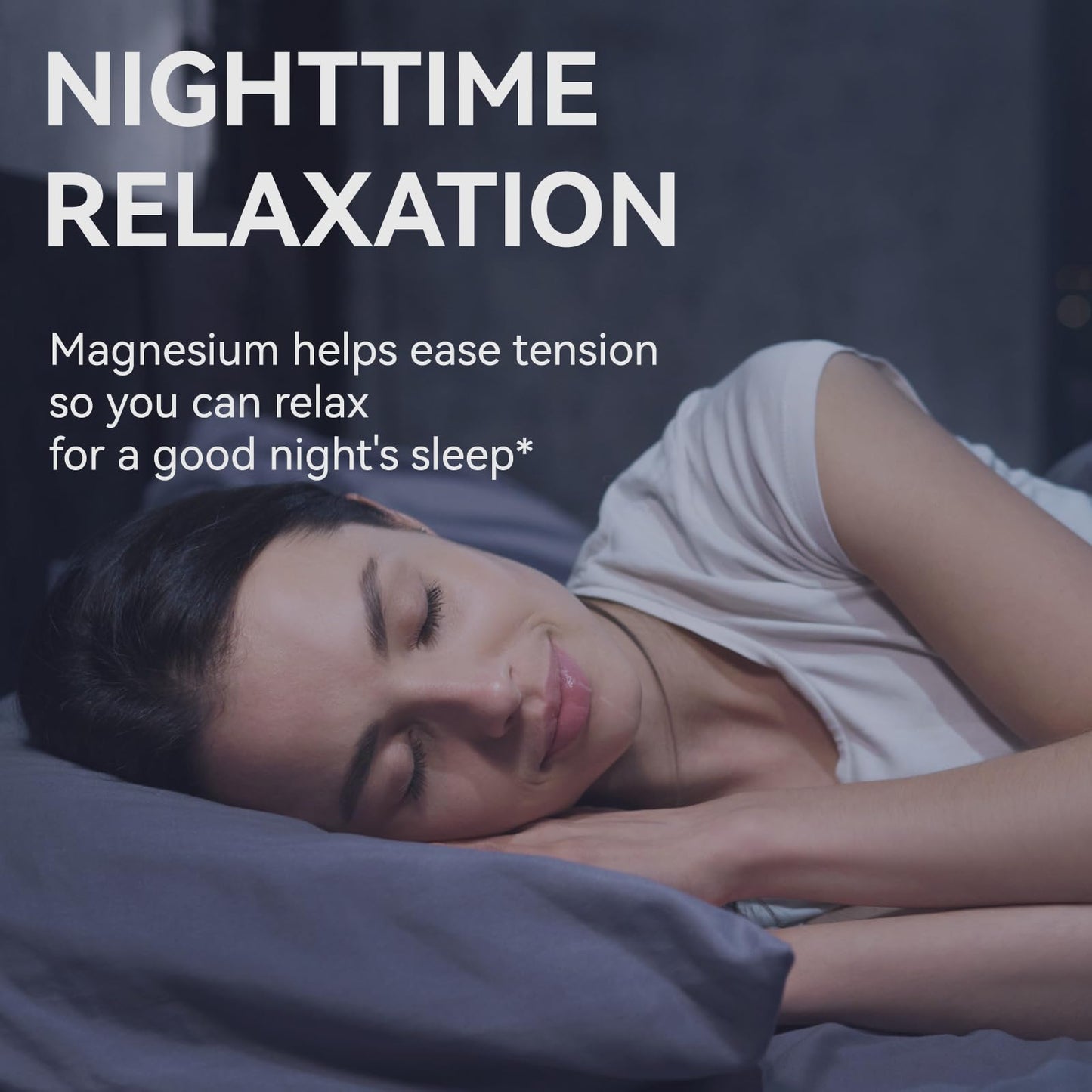 DIATMOON Magnesium L-Threonine High Absorption Magnesium Supplement Capsules, 90 Count