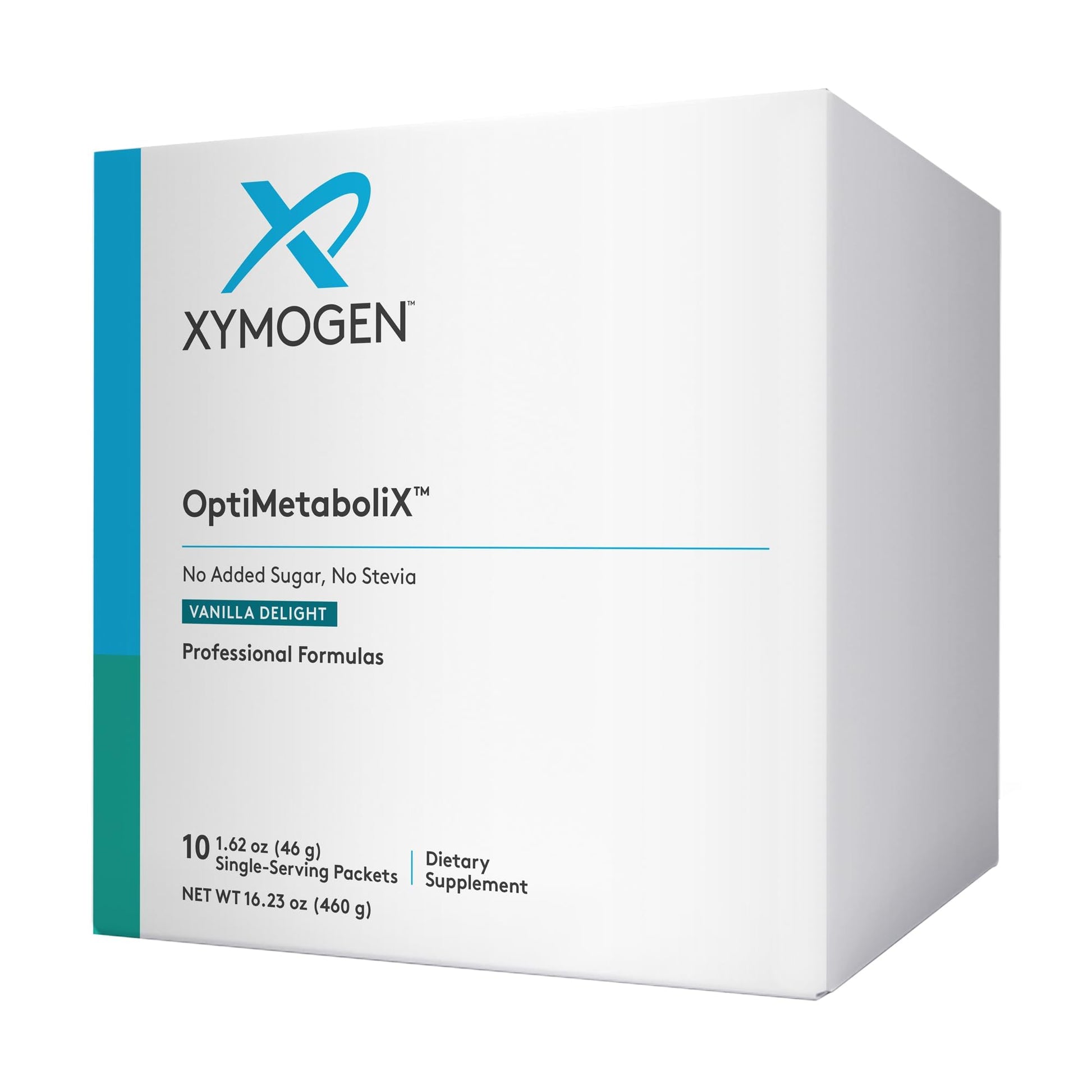 XYMOGEN OptiMetaboliX Metabolism Supplement with B12 Vitamins and Folate, Powder, 16.23 oz