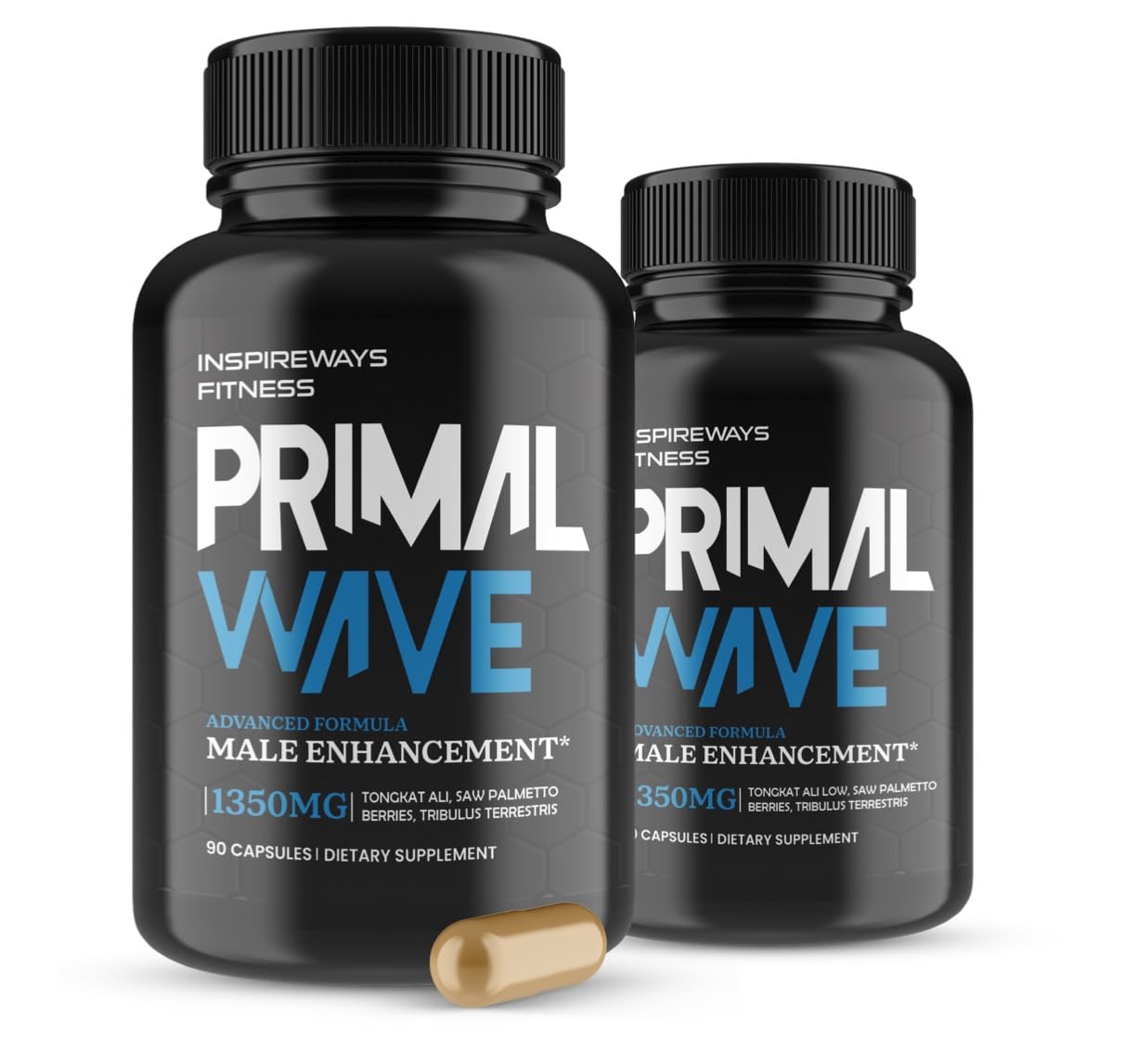Fitness InspireWays Primal Wave Supplement Capsule 90 Count
