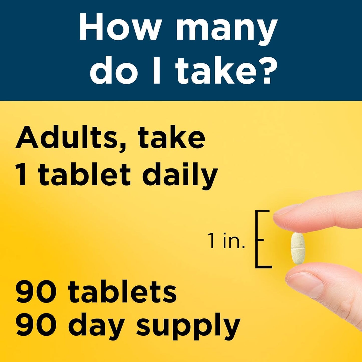 Nature Made Multi for Him 50+ Dietary Supplement Tablets 90