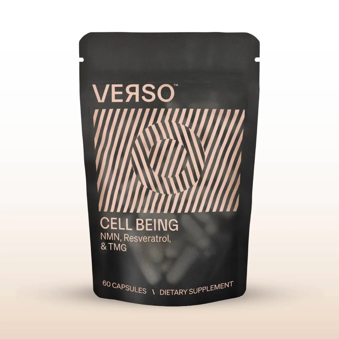 Verso Cell Being NMN, Resveratrol & TMG, 60 Capsules
