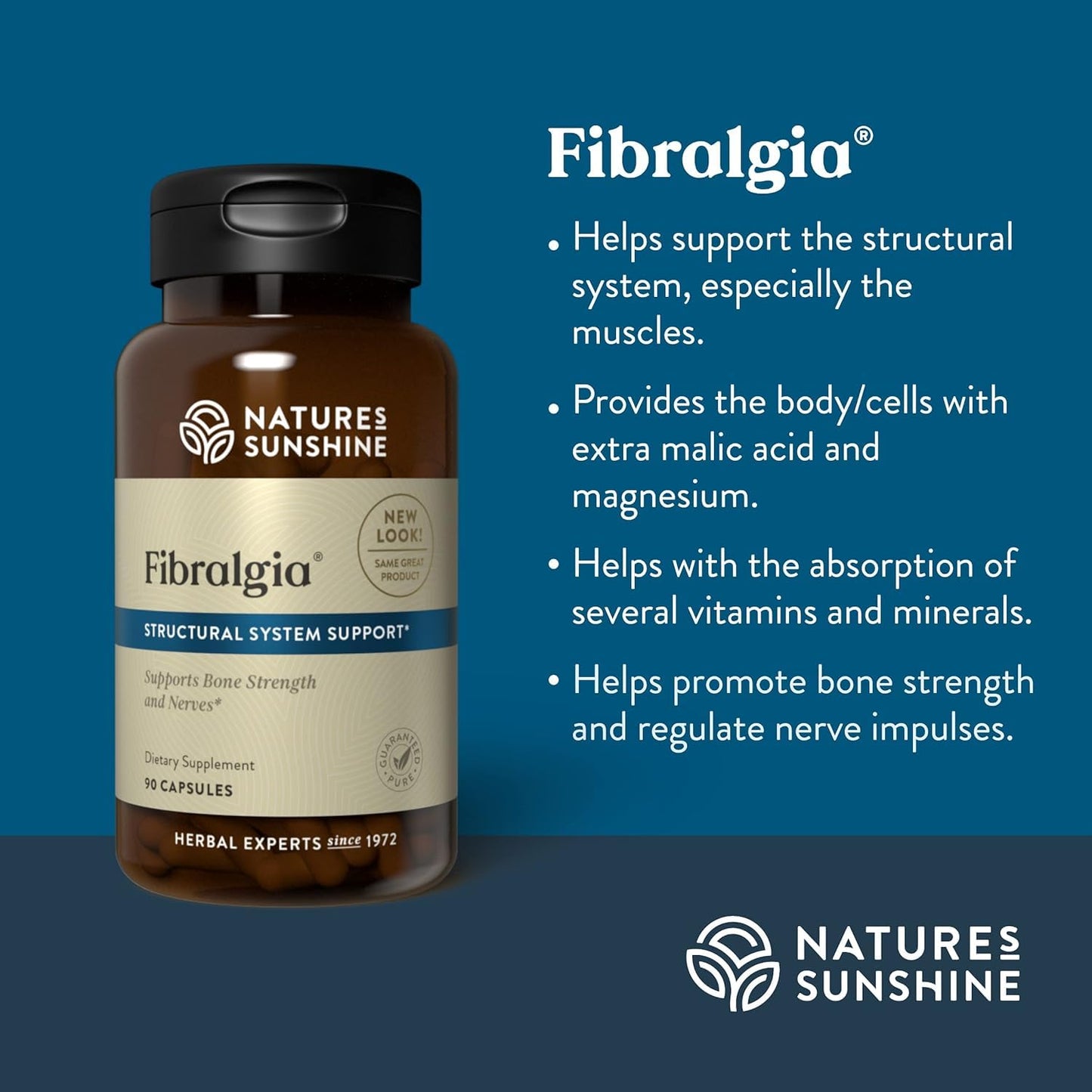 Nature's Sunshine Fibralgia Capsules 90 Count