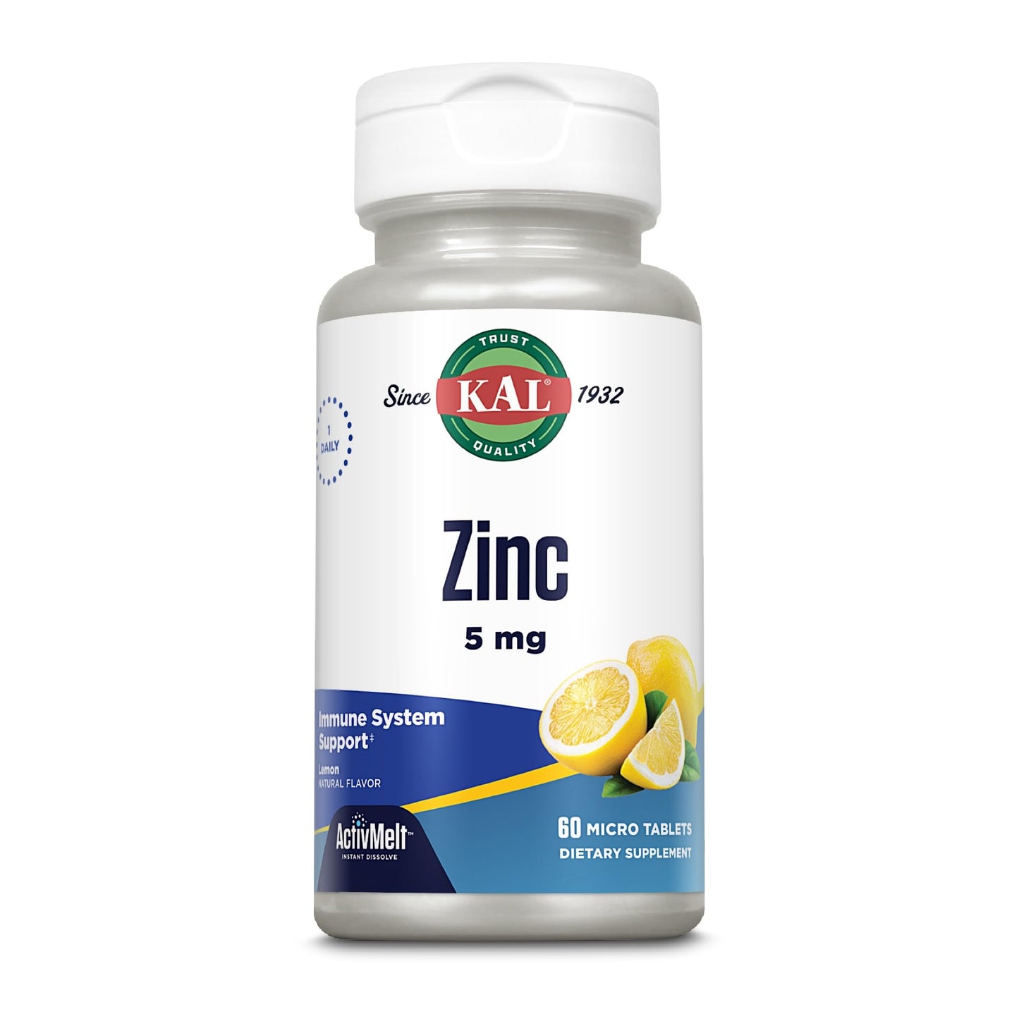 KAL Zinc 5 mg Tablets, 60 Tablets