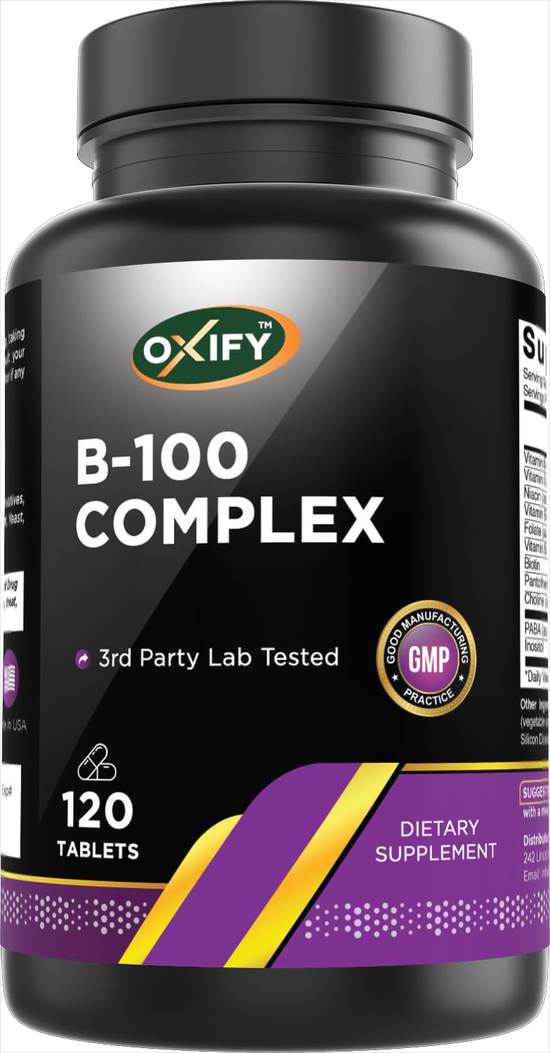 Oxify B-100 Complex 120 Tablets