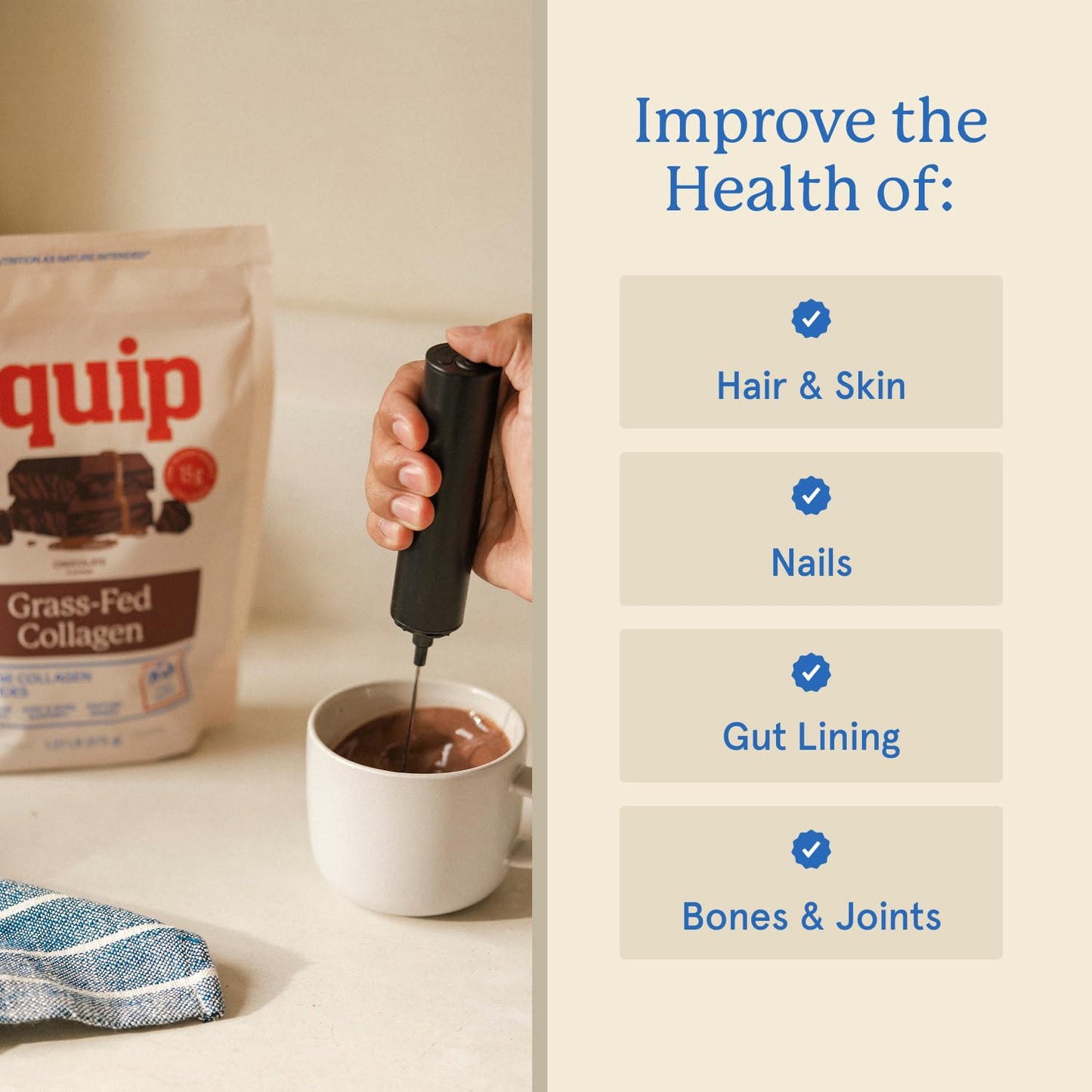 Equip Grass Fed Collagen Powder 1.23 Pound