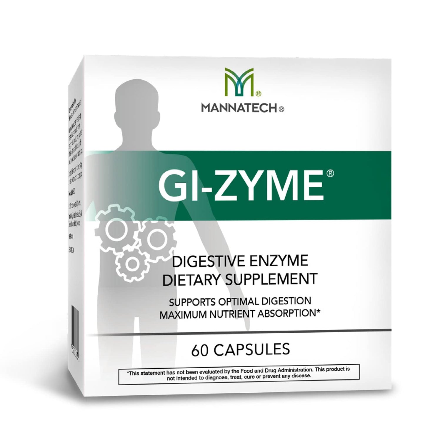 Mannatech GI-Zyme 60 Capsules