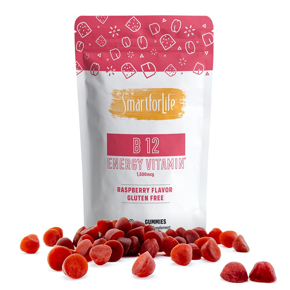 Smart for Life B12 Gummy Vitamins 1500 mcg, 60 Count
