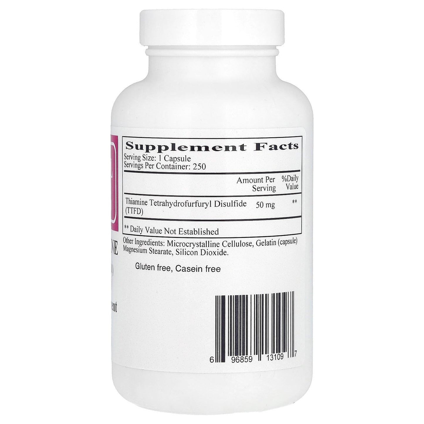 Ecological Formulas All Thiamine 250 Capsules