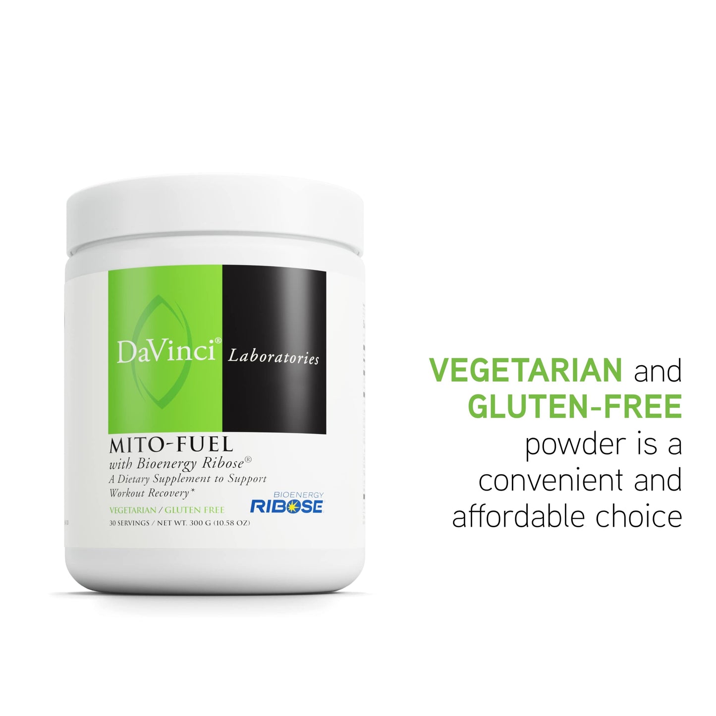DAVINCI Mito-Fuel with D-Ribose Powder 10.58 oz