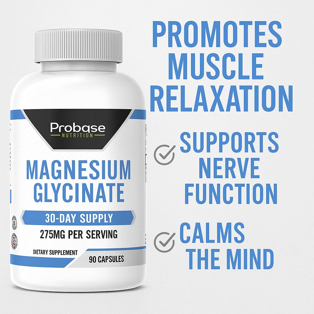 Probase Nutrition Magnesium Glycinate Capsule 90 Capsules