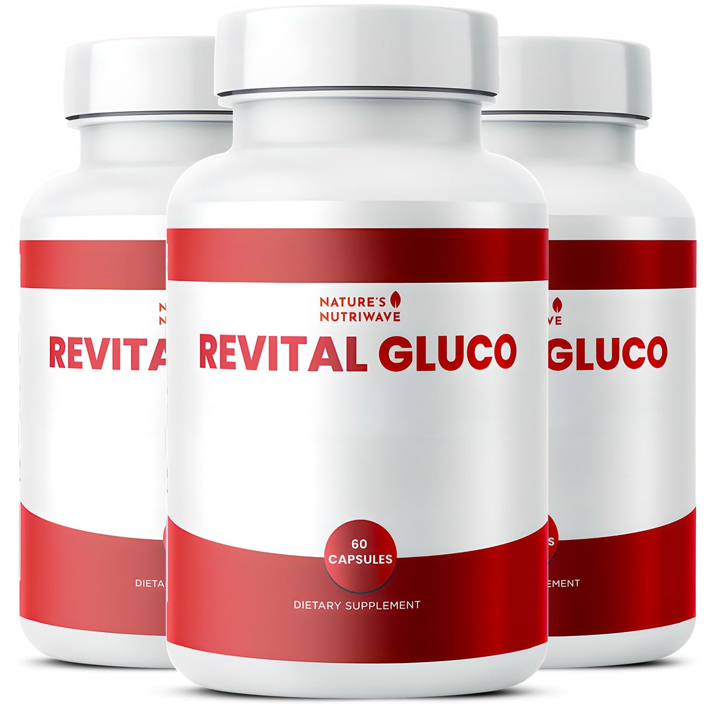 Nature’s NutriWave Revital Gluco Daily Supplement Capsule 180 Count