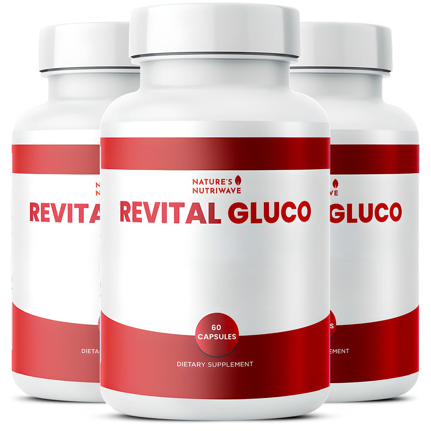 Nature’s NutriWave Revital Gluco Daily Supplement Capsule 180 Count
