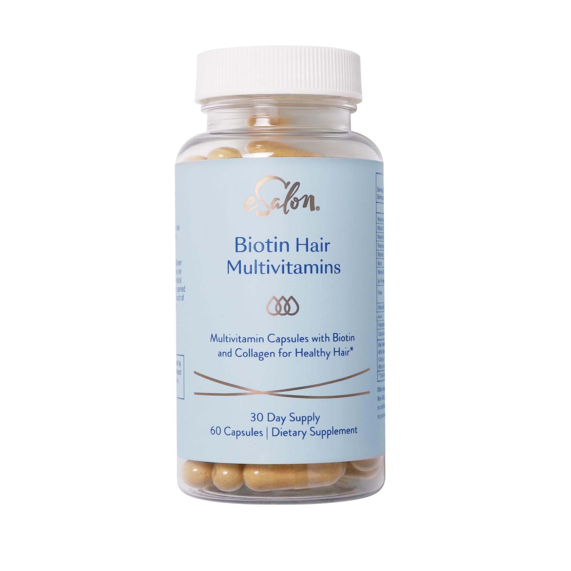 eSalon Biotin Hair Multivitamins with Collagen Gummy 60