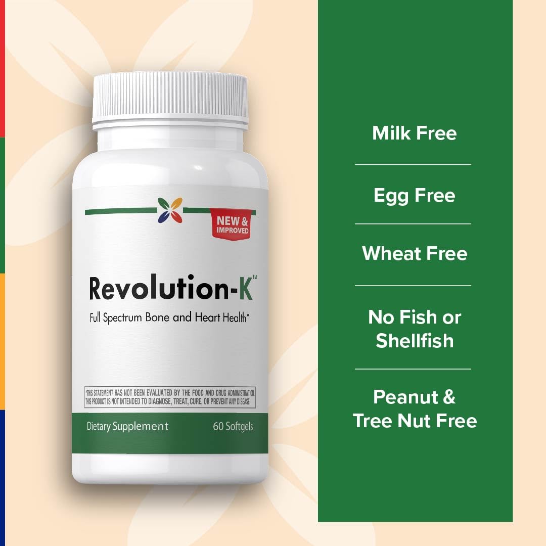 Stop Aging Now Revolution-K Supplement Softgels 60