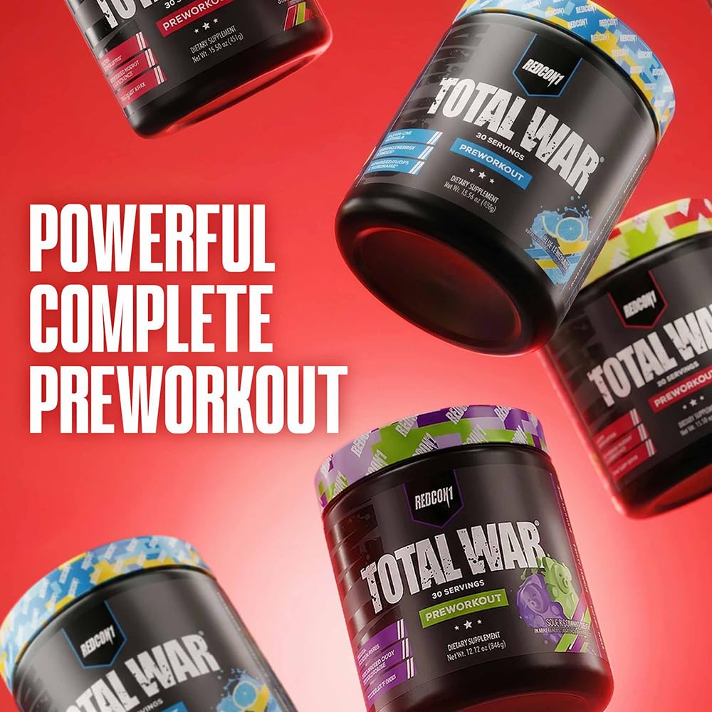 REDCON1 Total War Pre Workout Powder 15.77 Ounce