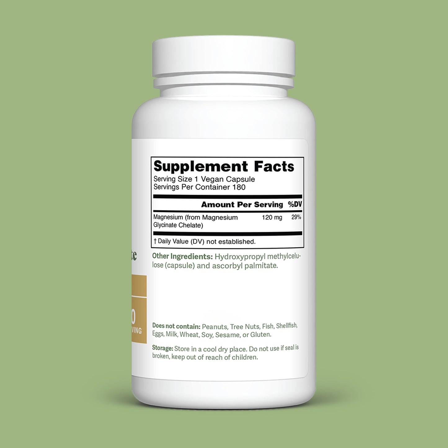 Dr. Murray Natural Products Magnesium Glycinate Capsules 180 Capsules