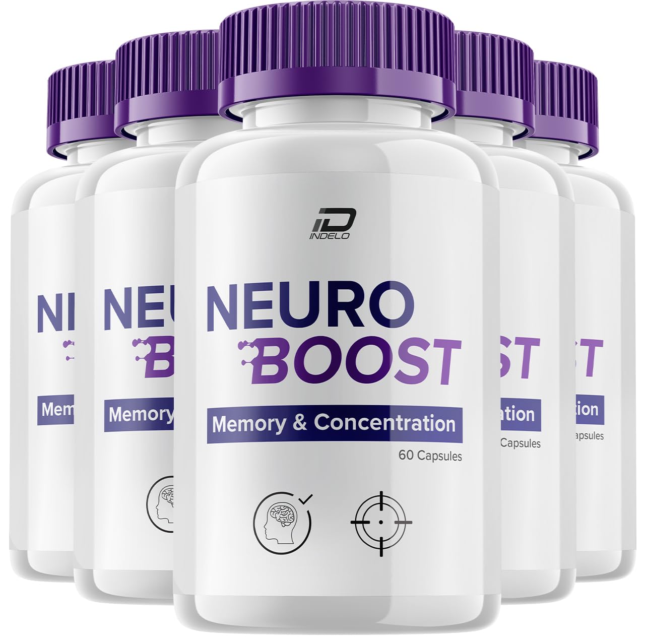 Indelo Neuro Boost Focus Supplement Capsule 300