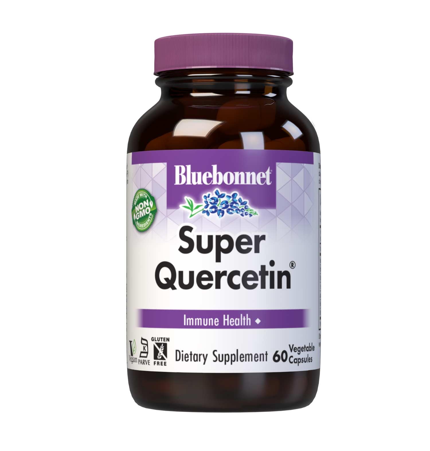 BlueBonnet Super Quercetin Vitamin C Formula Vegetable Capsules 60 Capsules