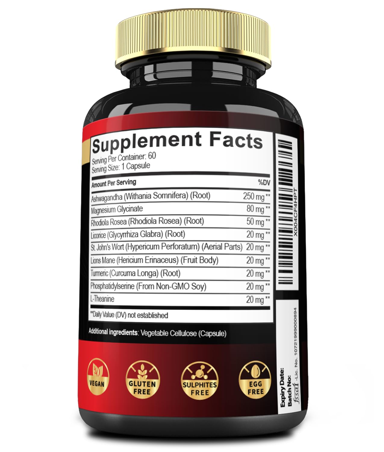 Mecisco 9in1 Cortisol Shield, 60 Capsules