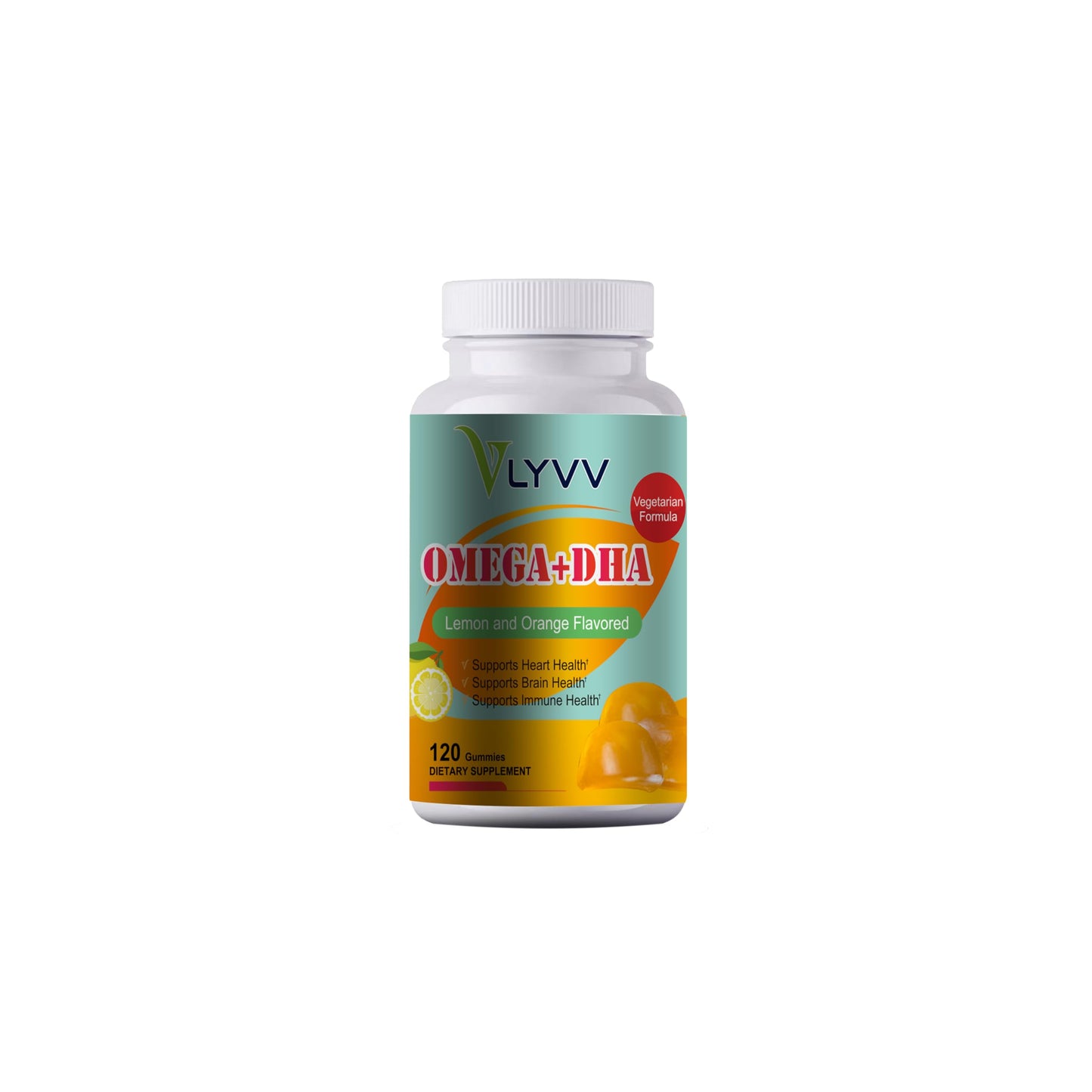 Lyvv Omega Plus DHA Gummy 120 Gummies